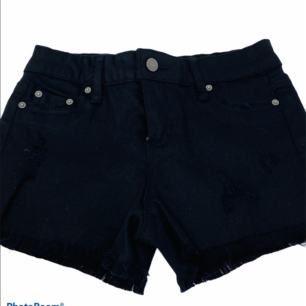 TRACTR**Black Denim Shorts**Size 8 $62